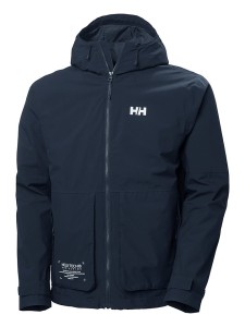 Helly Hansen Kurtka przeciwdeszczowa "Move" w kolorze granatowym rozmiar: M