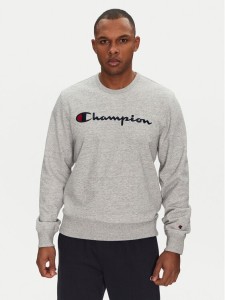 Champion Bluza 220727 Szary Slim Fit