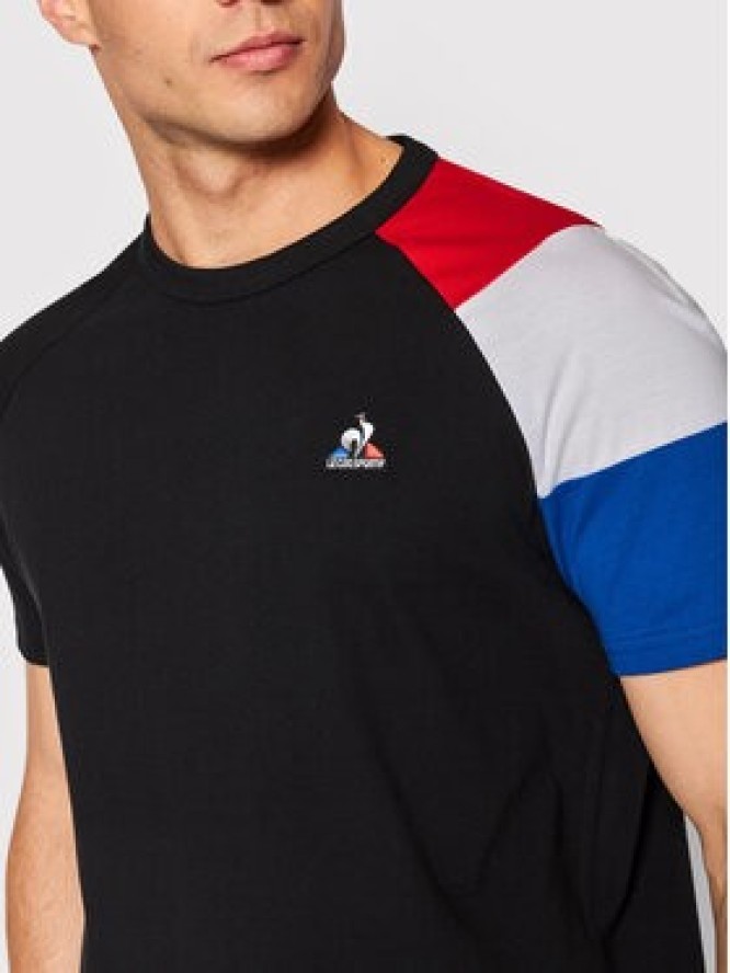 Le Coq Sportif T-Shirt 2210553 Czarny Regular Fit