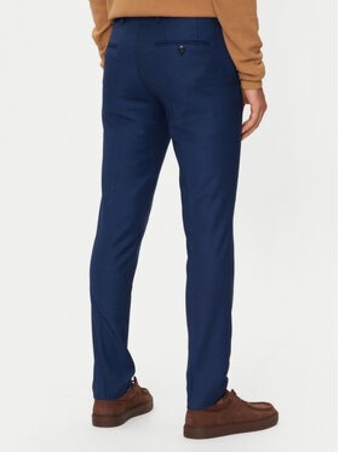 Jack&Jones Chinosy Solaris 12141112 Granatowy Super Slim Fit