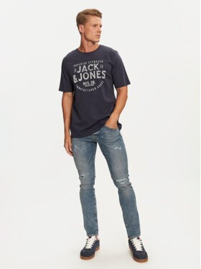 Jack&Jones Jeansy Glenn 12258180 Niebieski Slim Fit