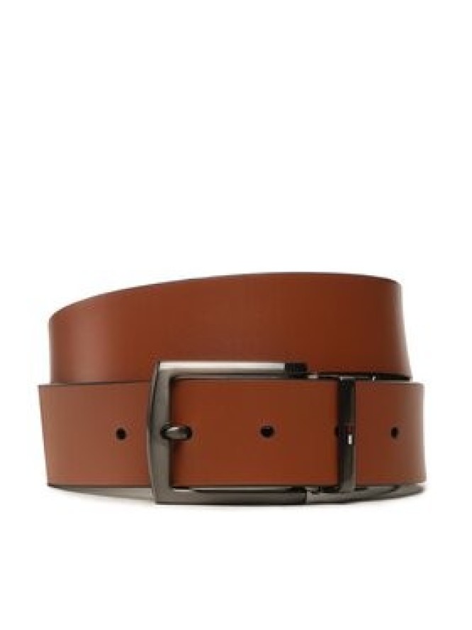 Tommy Hilfiger Pasek Męski Denton Reversible Leather Belt AM0AM11224 Czarny