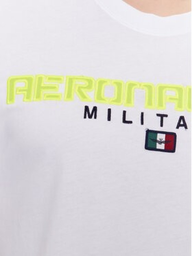 Aeronautica Militare T-Shirt 231TS2064J602 Biały Regular Fit