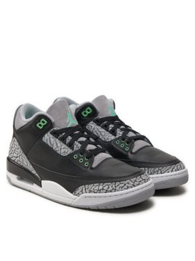 Nike Sneakersy Air Jordan 3 Retro CT8532 031 Czarny