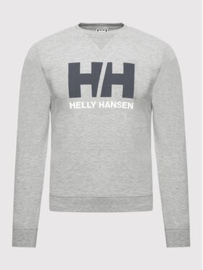 Helly Hansen Bluza Hh Logo Crew 34000 Szary Regular Fit