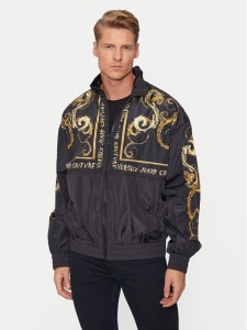 Versace Jeans Couture Kurtka bomber 77GAS411 Czarny Regular Fit