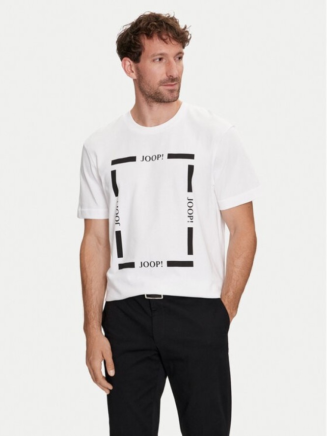 JOOP! T-Shirt 17 JJ-06Barnet 30042368 Biały Modern Fit