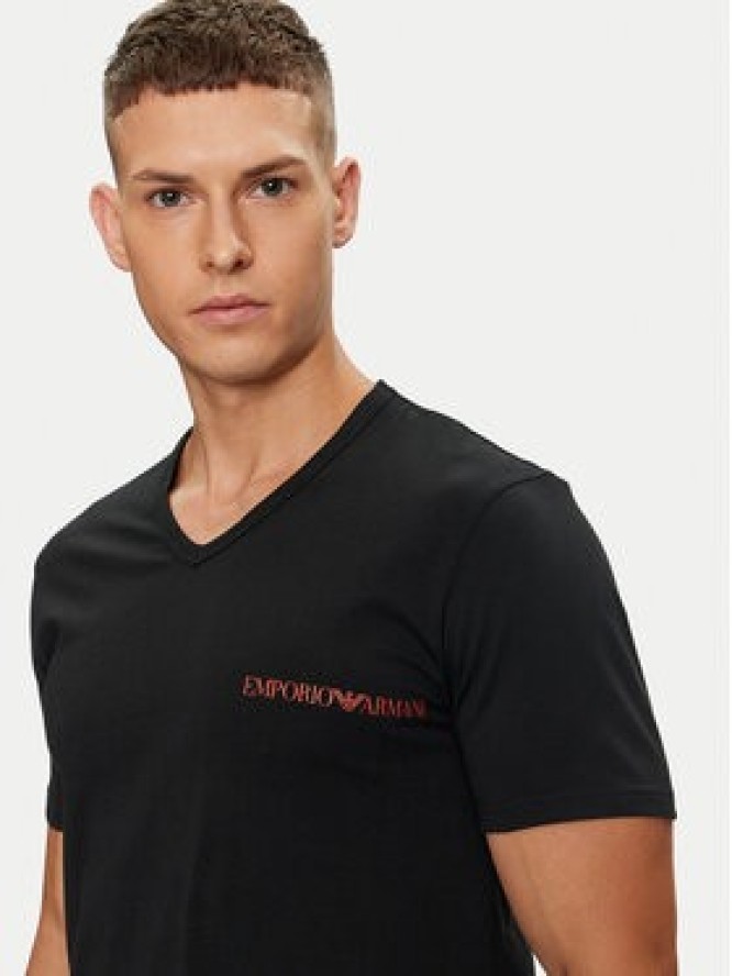 Emporio Armani Underwear Komplet 2 t-shirtów 111849 4F717 23820 Czarny Slim Fit