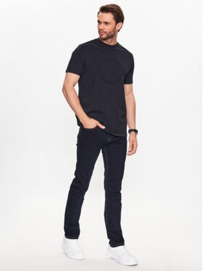 KARL LAGERFELD Jeansy 265840 533831 Granatowy Regular Fit