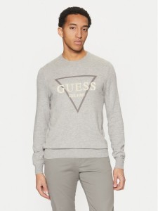 Guess Sweter M5RR02 Z3KI1 Szary Regular Fit