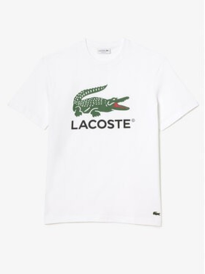 Lacoste T-Shirt TH1285 Biały Regular Fit