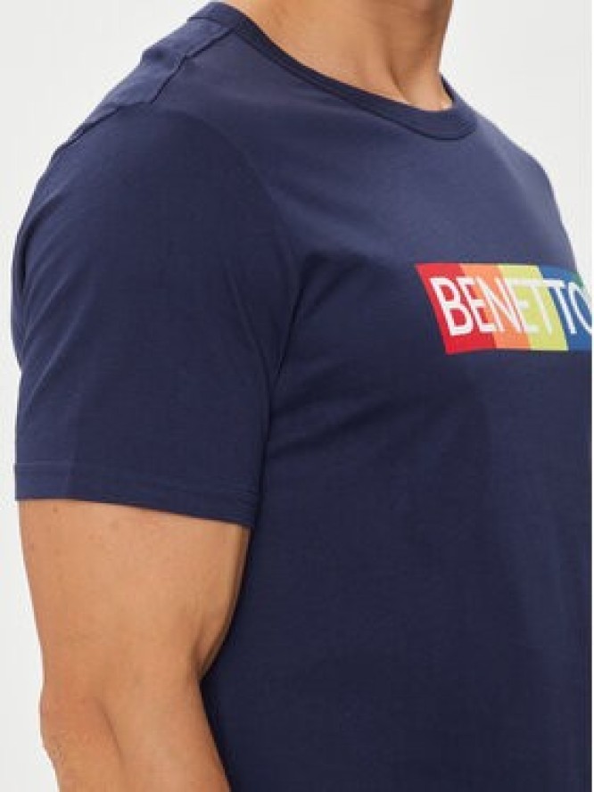 United Colors Of Benetton T-Shirt 3I1XU100A Szary Regular Fit