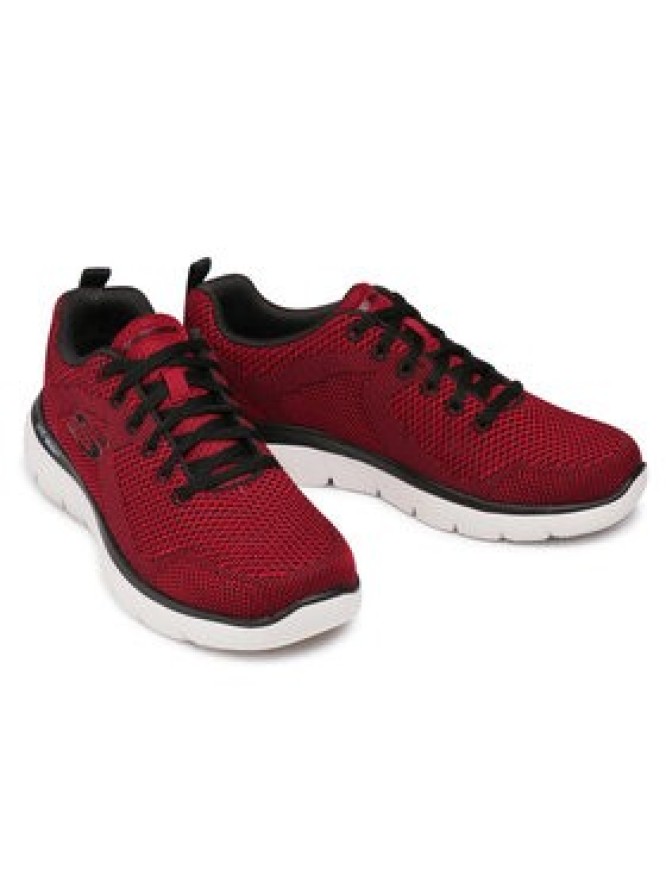 Skechers Sneakersy Brisbane 232057/RDBK Bordowy