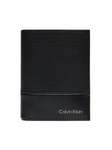 Calvin Klein Mały Portfel Męski Ck Remote Bifold 6Cc W/Coin K50K512422 Czarny