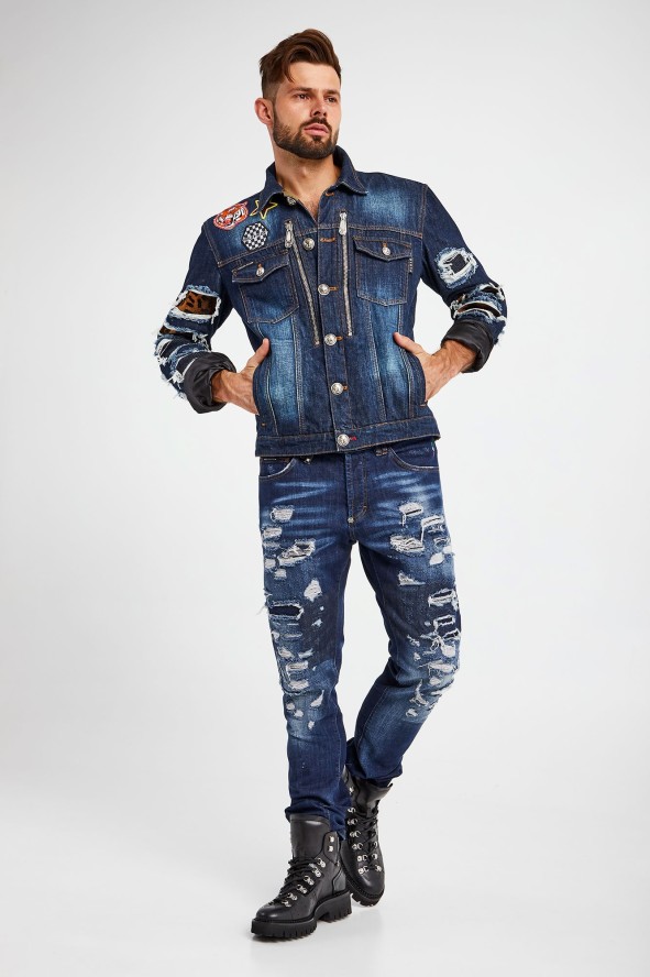 Kurtka jeansowa PHILIPP PLEIN