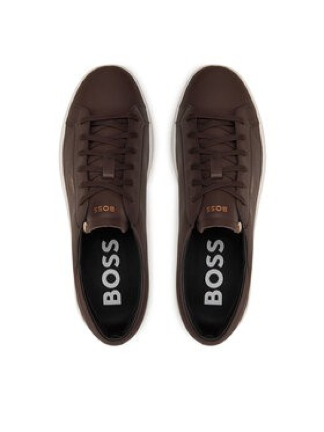 Boss Sneakersy Belwar Tenn lt 50522865 Czerwony