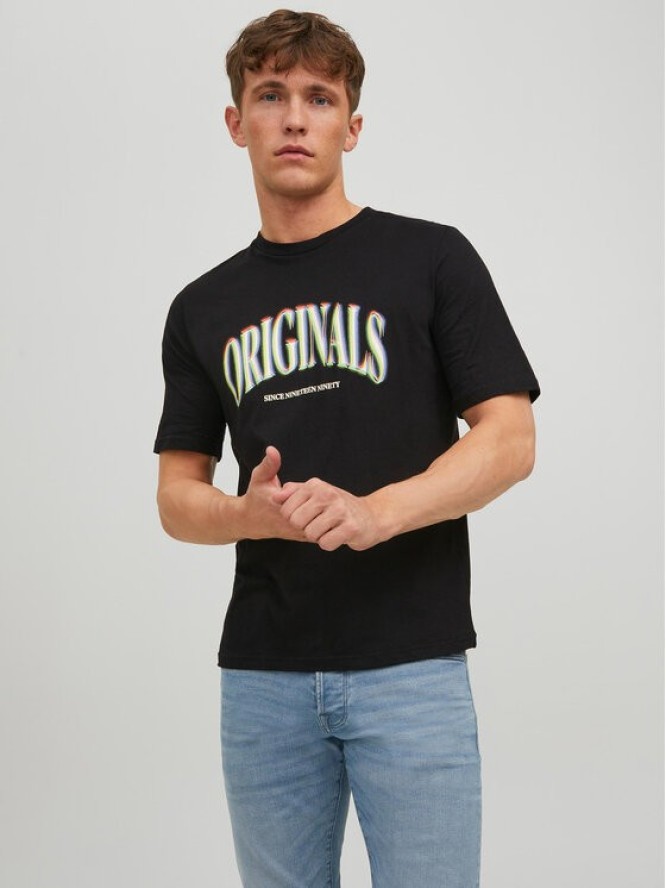 Jack&Jones T-Shirt Euphori 12232256 Czarny Standard Fit