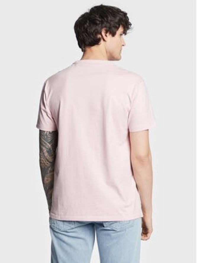Guess T-Shirt 3D Embro M3GI25 K8FQ4 Różowy Regular Fit
