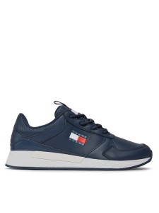 Tommy Jeans Sneakersy Flexi Runner EM0EM01409 Granatowy