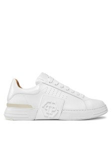 PHILIPP PLEIN Sneakersy Lo-Top Sneakers FACS USC0474 PLE025N Biały