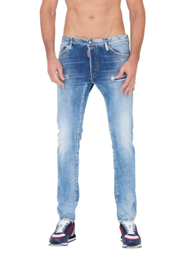 DSQUARED2 Niebieskie jeansy Cool Guy Jean