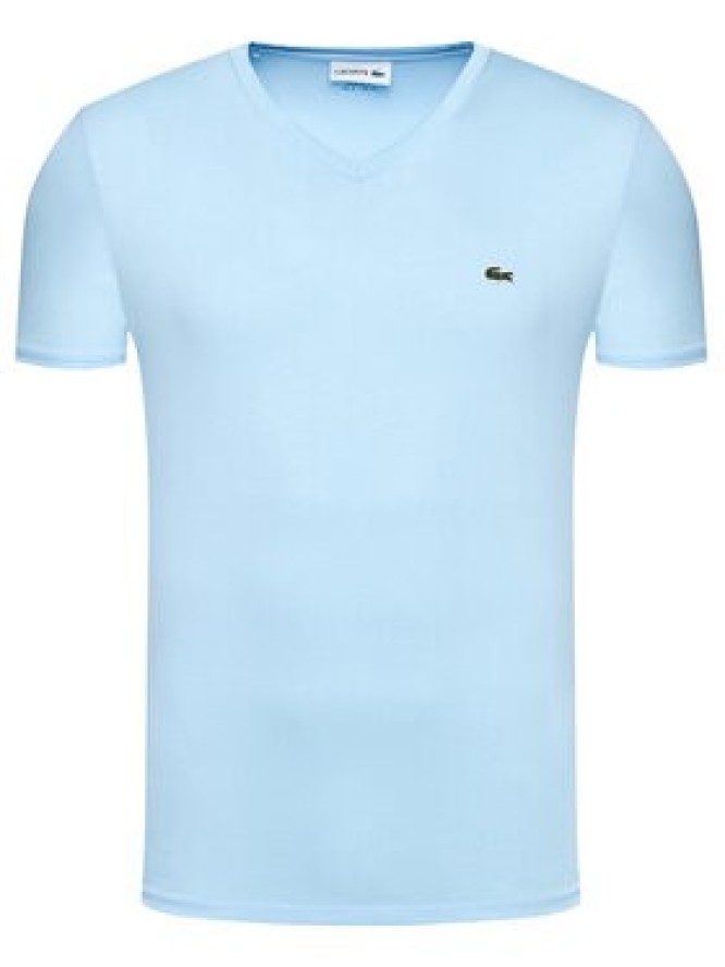 Lacoste T-Shirt TH6710 Niebieski Regular Fit