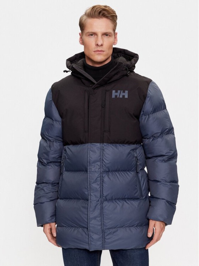 Helly Hansen Kurtka puchowa Long 53522 Granatowy Regular Fit