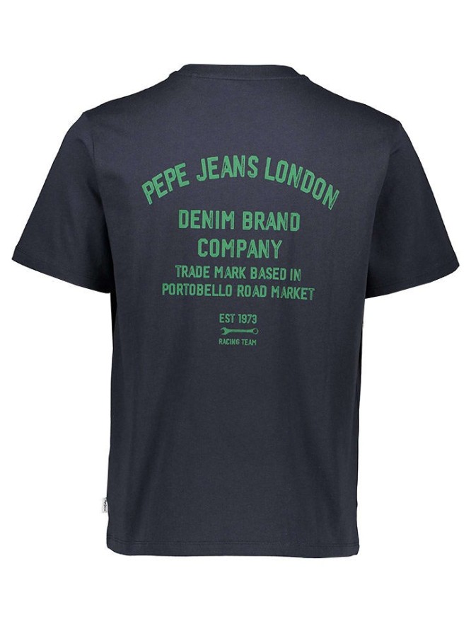 Pepe Jeans Koszulka "Cave" w kolorze granatowym rozmiar: XL