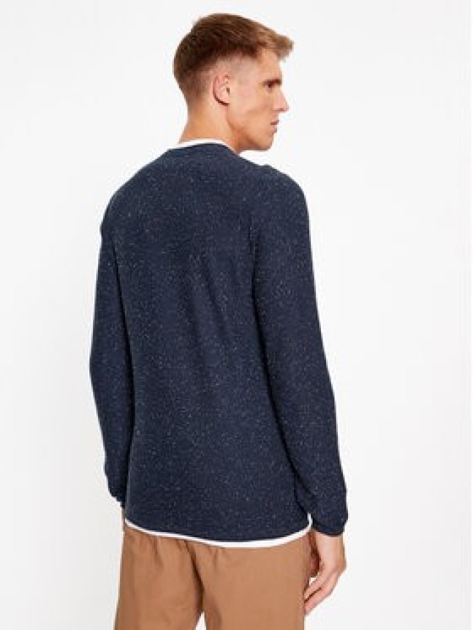 Jack&Jones Sweter 12227443 Granatowy Regular Fit