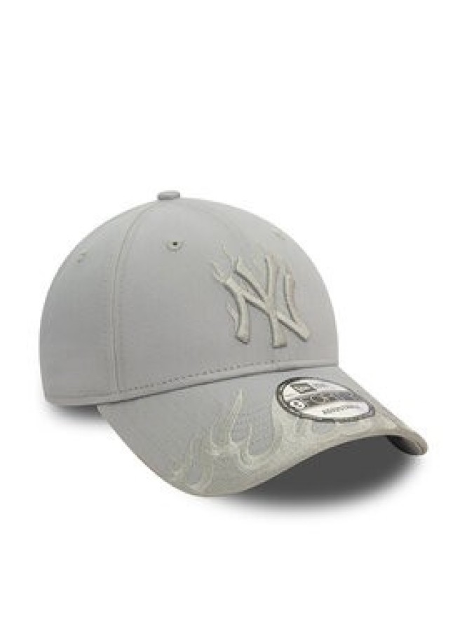 New Era Czapka z daszkiem Mlb Flame 9Forty 60565343 Szary