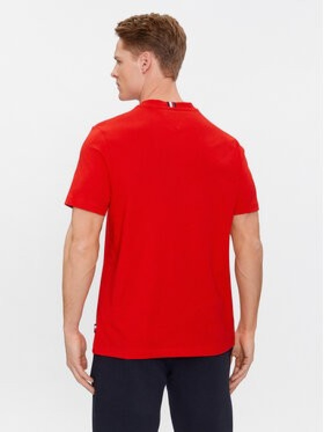 Tommy Hilfiger T-Shirt Monotype MW0MW33688 Czerwony Regular Fit