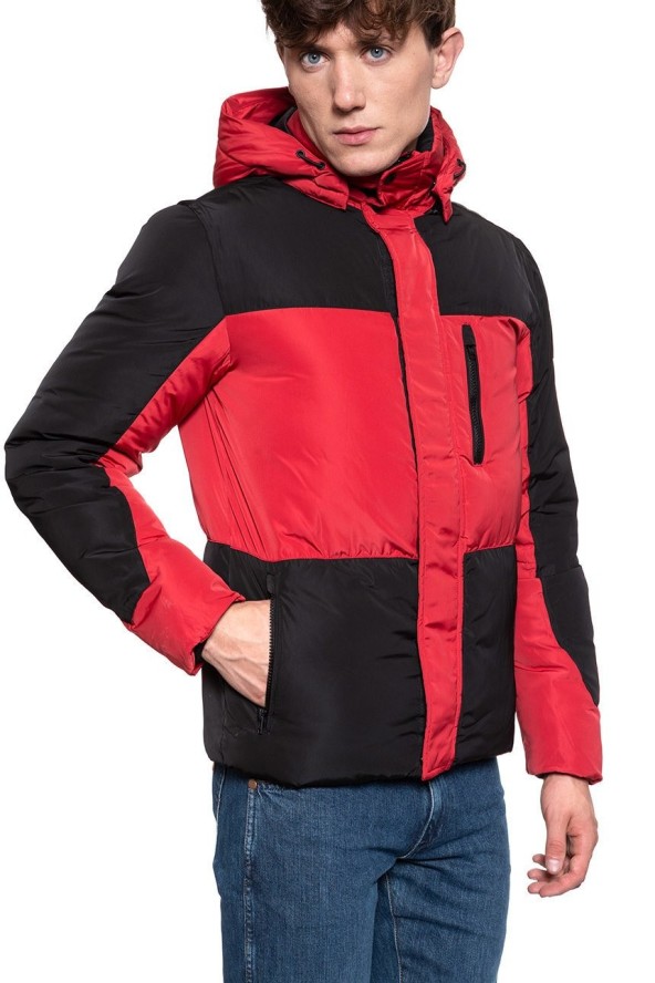 WRANGLER PROTECTOR JACKET MĘSKA KURTKA ZIMOWA RED W4A2W3X47 112129070