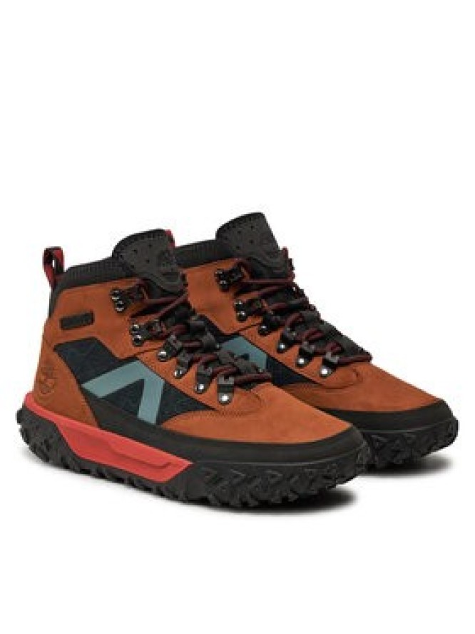 Timberland Sneakersy Gs Motion 6 Mid F/L Wp TB1A67M8F131 Brązowy