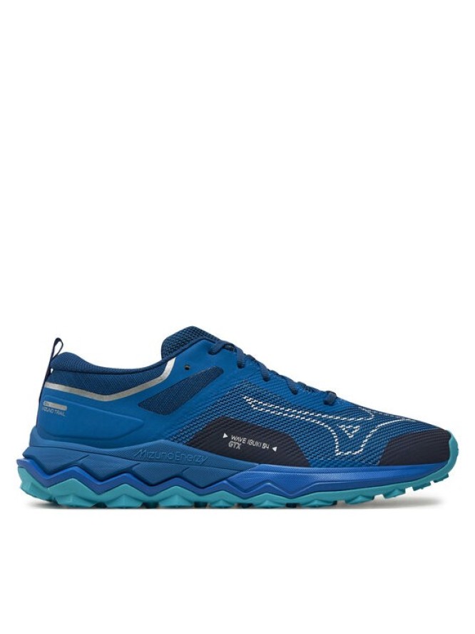 Mizuno Buty do biegania Wave Ibuki 4 Gtx GORE-TEX J1GJ2259 Niebieski