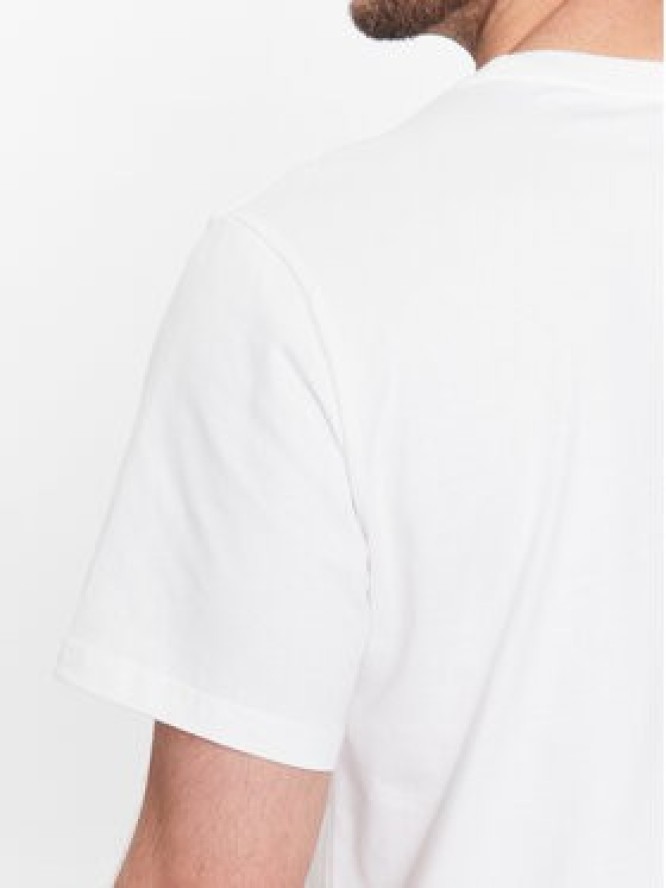 Converse T-Shirt Crystallized Star Chevron 10024596-A02 Biały Standard Fit
