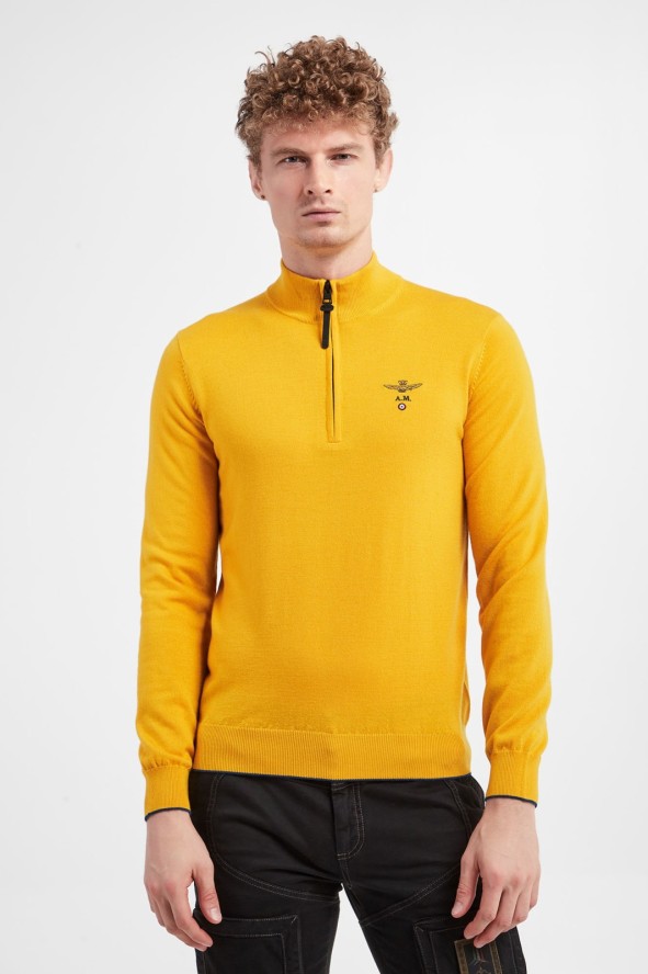 Sweter męski wełniany AERONAUTICA MILITARE