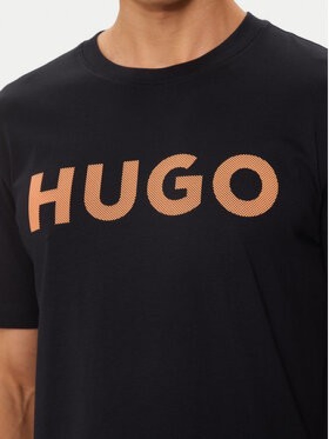 Hugo T-Shirt Dulivio 50513309 Czarny Regular Fit