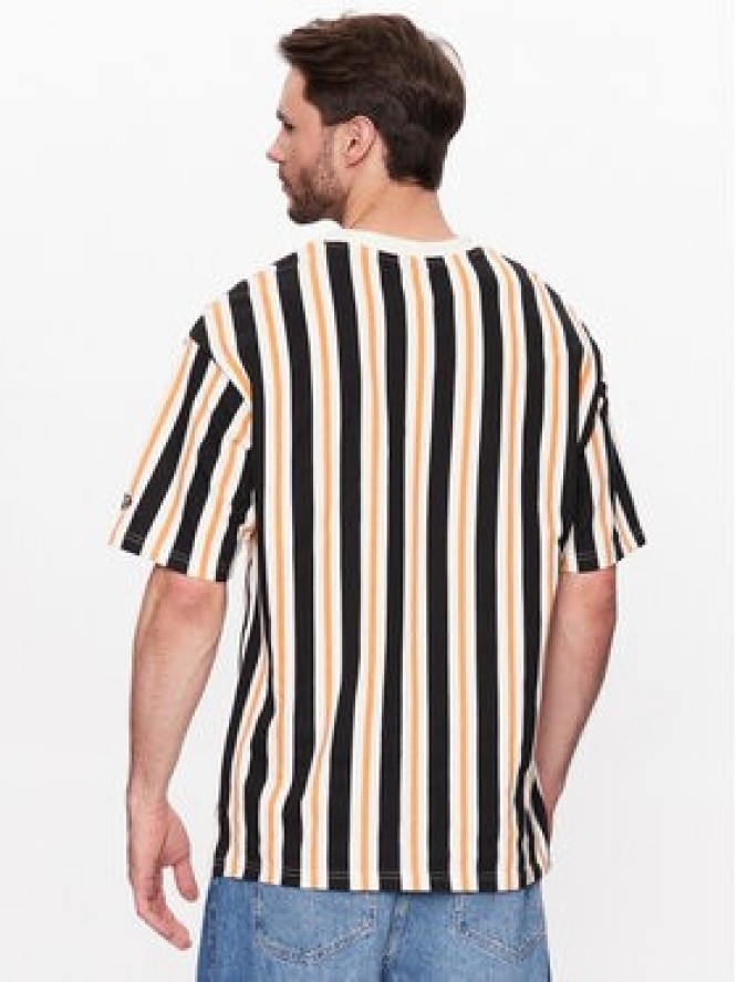 New Era T-Shirt Stripe Medium 60332240 Kolorowy Oversize