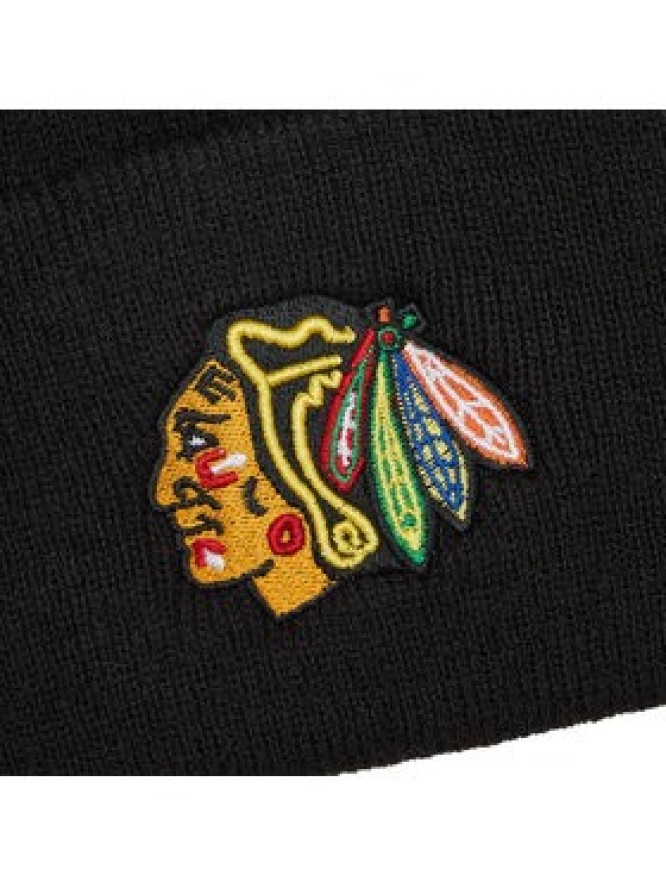 47 Brand Czapka Chicago Blackhawks H-HYMKR04ACE-BKA Czarny