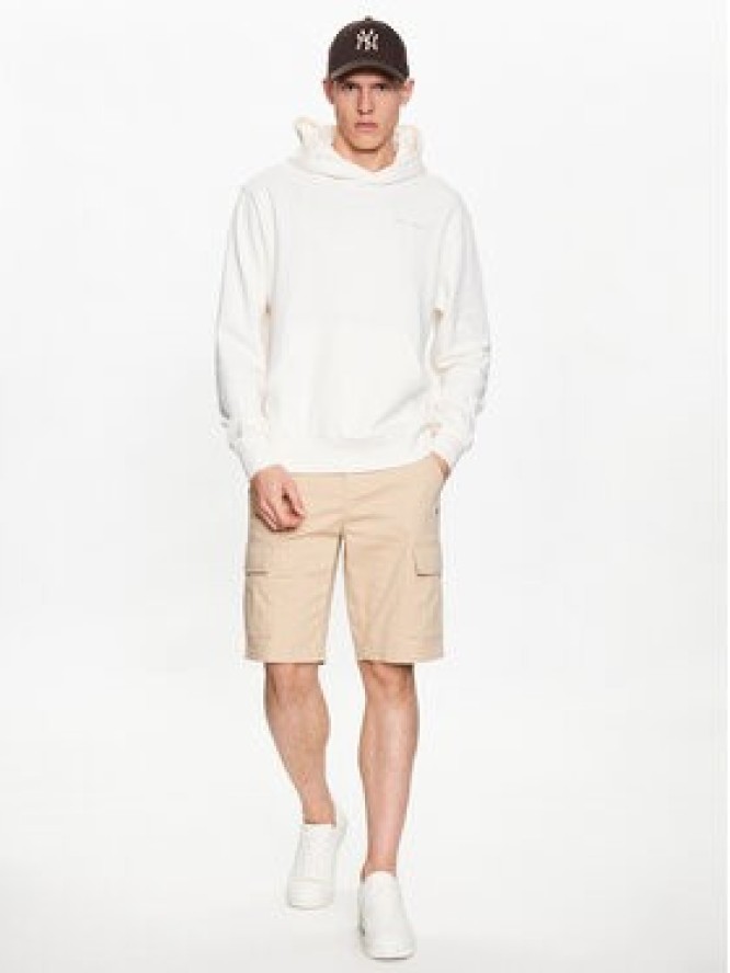 Champion Bluza 218926 Écru Regular Fit