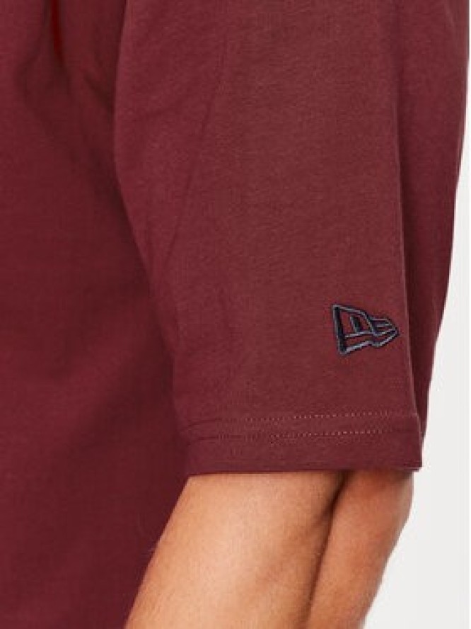 New Era T-Shirt Large Logo 60416324 Czerwony Regular Fit