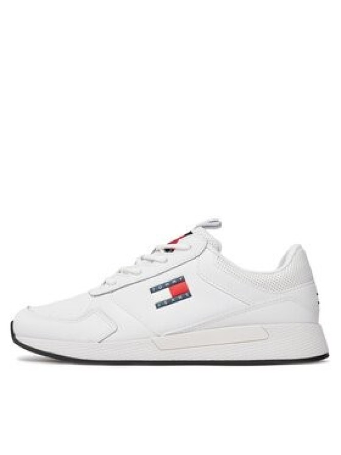 Tommy Jeans Sneakersy Tommy Jeans Flexi Runner EM0EM01409 Biały