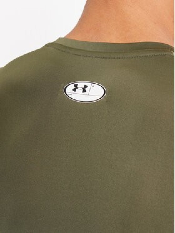 Under Armour Koszulka techniczna Ua Hg Armour Comp Ls 1361524 Khaki Compression Fit