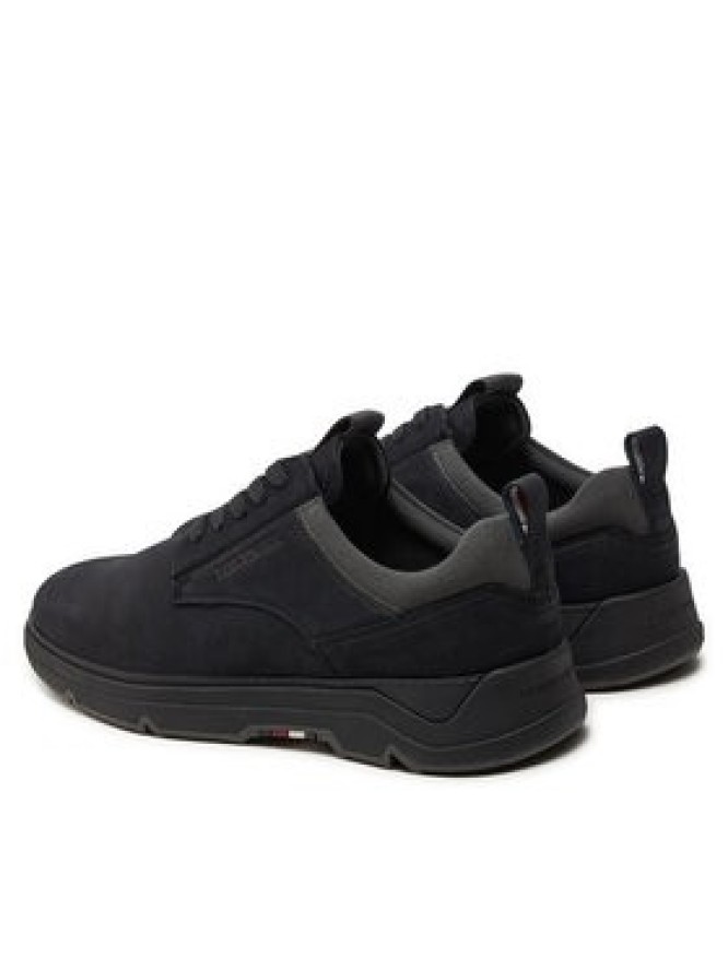 Tommy Hilfiger Sneakersy Nubuck Mix Hybrid Shoe FM0FM05092 Czarny