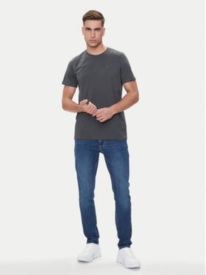 Tommy Jeans T-Shirt DM0DM04411 Szary Regular Fit