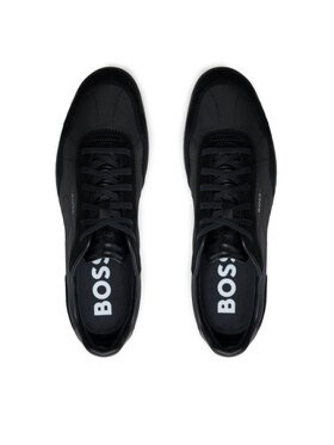 Boss Sneakersy Zayn Lowp Sdtx 50517276 Czarny