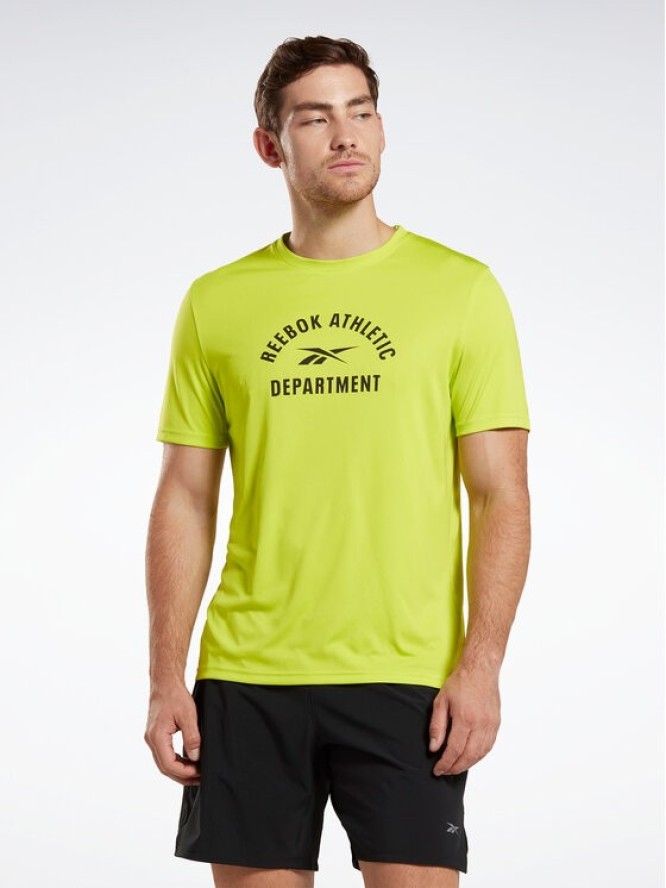 Reebok T-Shirt Training Graphic T-Shirt IC7666 Żółty