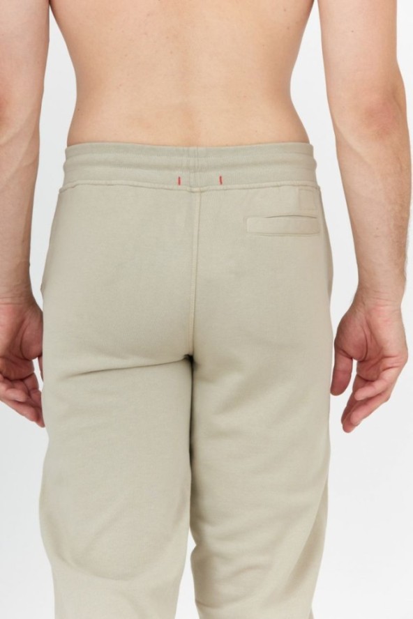 AERONAUTICA MILITARE Beżowe spodnie męskie dresowe