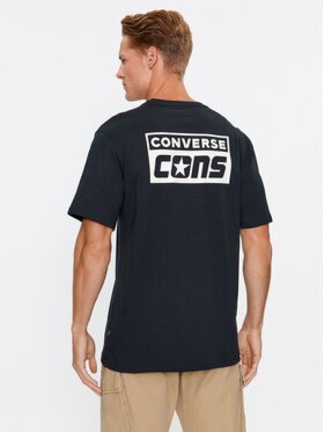 Converse T-Shirt Cons Tee 10021134-A01 Czarny Regular Fit