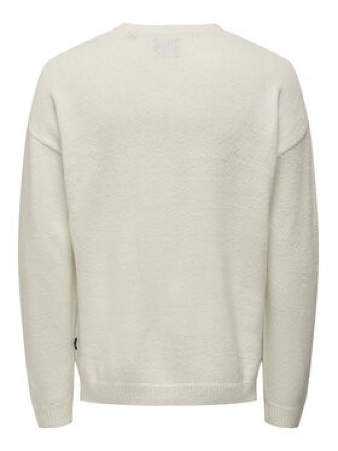 Only & Sons Sweter 22024567 Écru Regular Fit